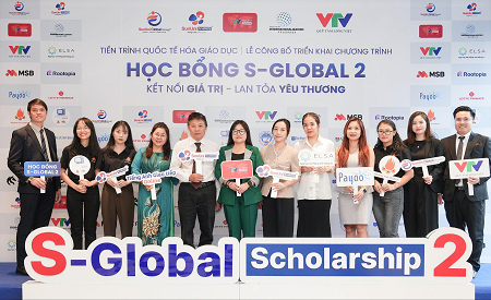 Học bổng S-GLOBAL giai đoạn 2 sau 3 tháng triển khai ghi nhận nhiều phản hồi tích cực.