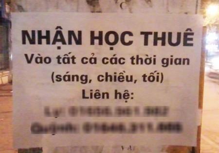 Học hộ, học thuê: Nghề mới cho cử nhân thất nghiệp