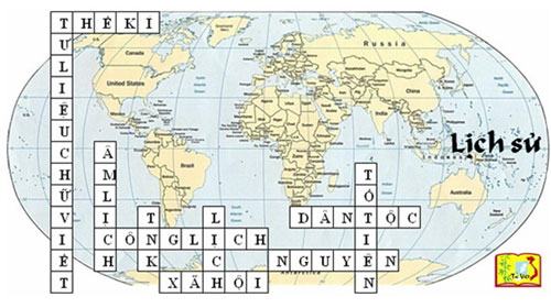 Học lịch sử qua ô chữ