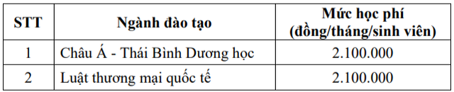 Học phí của Học viện Ngoại giao sẽ là bao nhiêu? - Ảnh 3.