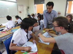 Học sinh TP.HCM giao lưu với học sinh Pháp