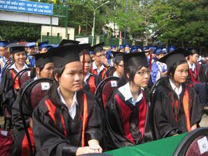 Học sinh “trượt dốc” theo bậc đào tạo