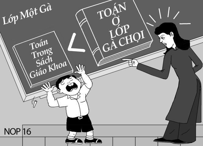 Học trò trụi lông, xệ cánh... 