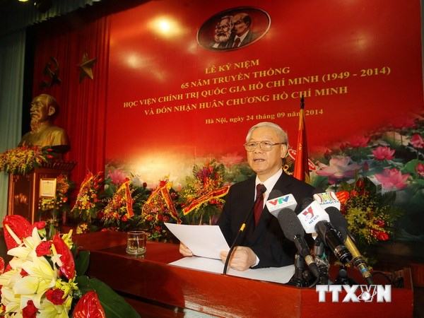 Học viện Chính trị Quốc gia Hồ Chí Minh nhận Huân chương Hồ Chí Minh