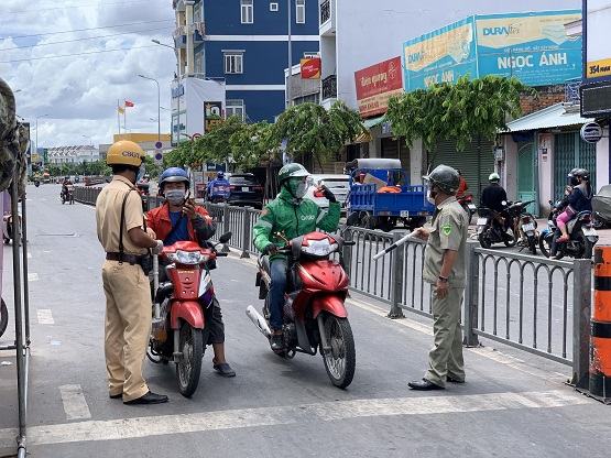 Huyện Hóc Môn phong tỏa một số khu vực để kiểm soát, phòng chống dịch