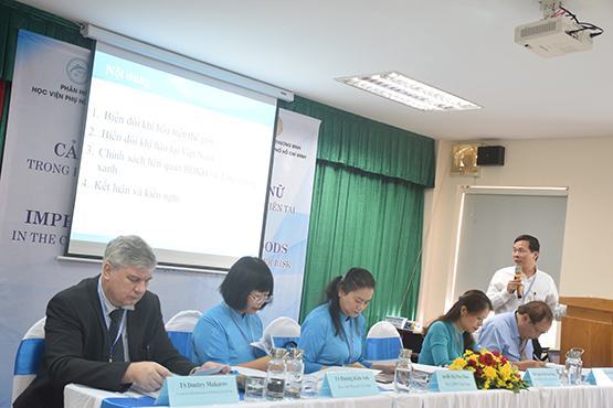 Phụ nữ chịu ảnh hưởng lớn trước rủi ro thiên tai