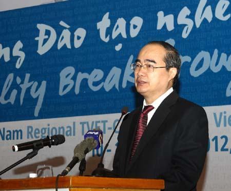 Hội nghị khu vực về đào tạo nghề tại Việt Nam