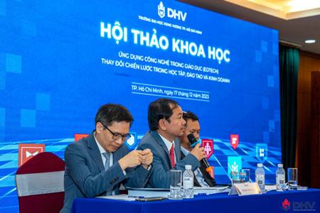 Hội thảo về ứng dụng EdTech trong giáo dục: Trường ĐH nâng tầm đào tạo bằng công nghệ