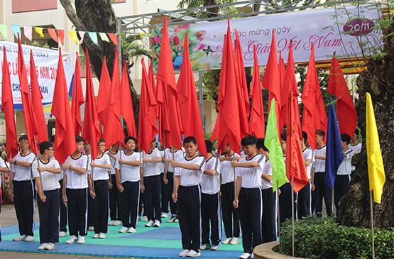 Phòng GD-ĐT quận 3 tổ chức hội thao chào mừng 20-11