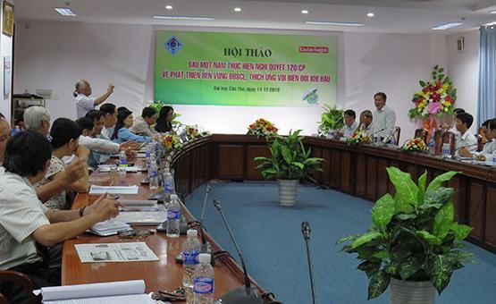 Phát triển Đồng bằng Sông Cửu Long thích ứng với biến đổi khí hậu