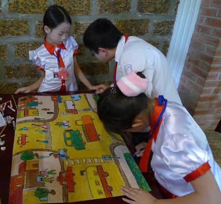 Hội thi an toàn giao thông dành cho học sinh tiểu học