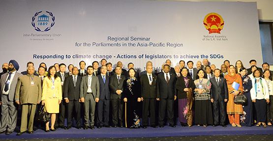 Hội nghị chuyên đề IPU khu vực châu Á – Thái Bình Dương: Giữ gìn hành tinh xanh cho thế hệ tương lai
