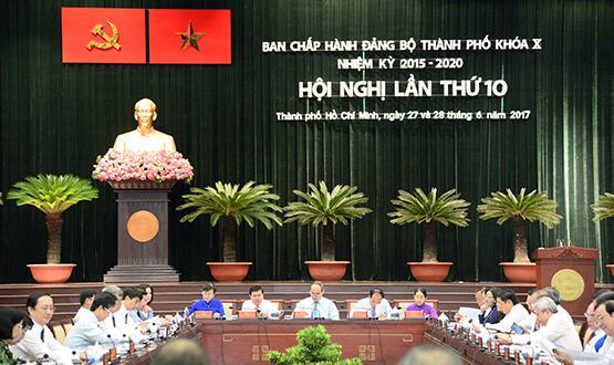 Hội nghị Thành ủy TP.HCM lần thứ 10: Tìm giải pháp giải quyết vấn đề “nóng”