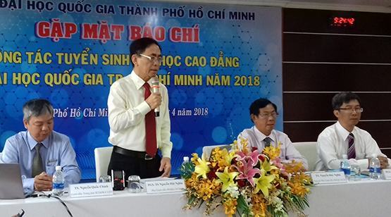 ĐH Quốc gia TP.HCM: Đổi mới phương thức tuyển sinh theo chuẩn quốc tế
