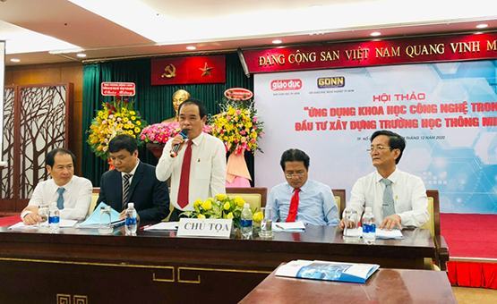 Chia sẻ giải pháp ứng dụng khoa học công nghệ trong trường học thông minh