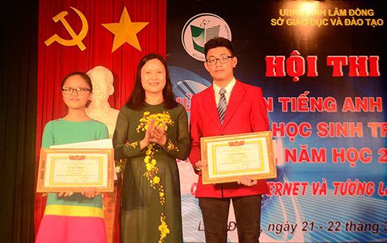 Lâm Đồng tổ chức Hội thi hùng biện tiếng Anh cho học sinh