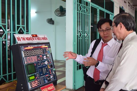 TP.HCM: 13 thiết bị đào tạo tự làm dự thi toàn quốc