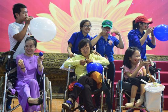 6.500 người khuyết tật tham gia Ngày hội Thiện tâm nhân ái