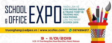 SCOFEX VIETNAM 2019 – Mang thế giới văn phòng phẩm tới Việt Nam