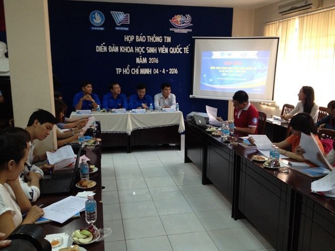 Hơn 100 SV ưu tú dự diễn đàn khoa học SV quốc tế tại TP.HCM