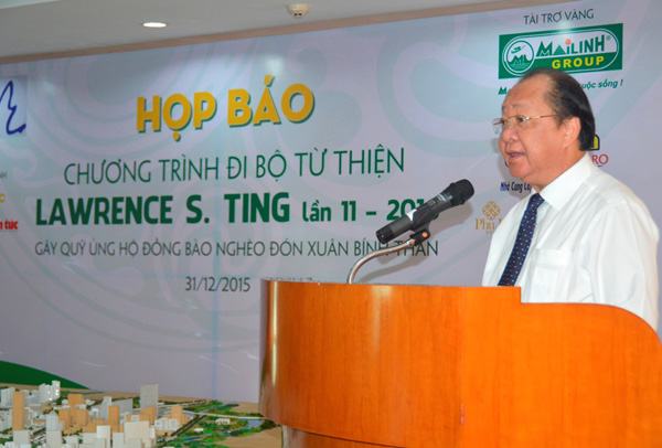 Hơn 15.000 người tham gia chương trình Đi bộ từ thiện Lawrence S. Ting lần 11 – 2016