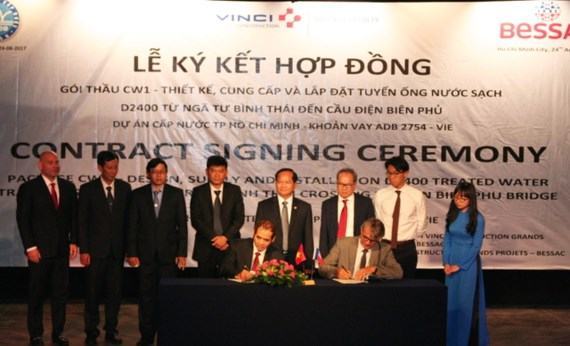 Hơn 69 triệu USD xây đường ống nước sạch cho trung tâm TPHCM