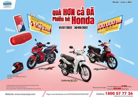 Quà hơn cả đã – Phiêu hè Honda