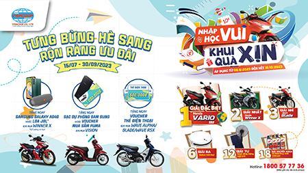 Nhập học vui – Khui quà xịn