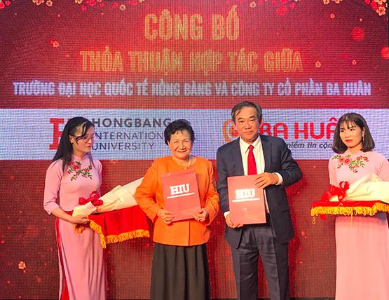 Công ty Ba Huân sẽ ứng dụng Nghiên cứu khoa học của Đại học Quốc tế Hồng Bàng