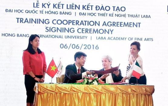 Hợp tác đào tạo mỹ thuật công nghiệp với Ý