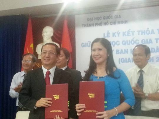 ĐHQG TP.HCM hợp tác với tỉnh Đắk Nông