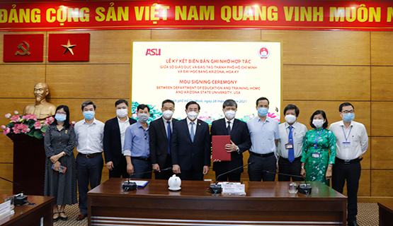 Sở GD-ĐT TP.HCM: Hợp tác đào tạo nhân lực trình độ quốc tế 8 nhóm ngành trọng điểm