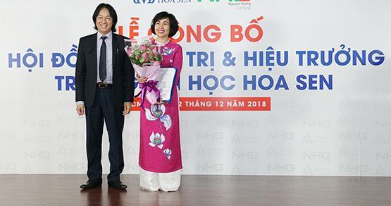 Tân Hiệu trưởng Đại học Hoa Sen Mai Hồng Quỳ: Để “sen” khai nở rực rỡ