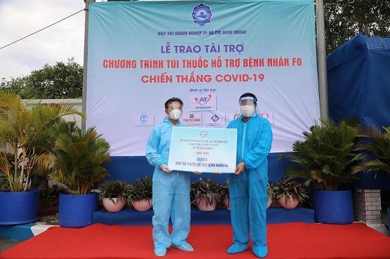 HUBA sẽ tặng 10.000 túi thuốc hỗ trợ bệnh nhân Covid điều trị tại nhà