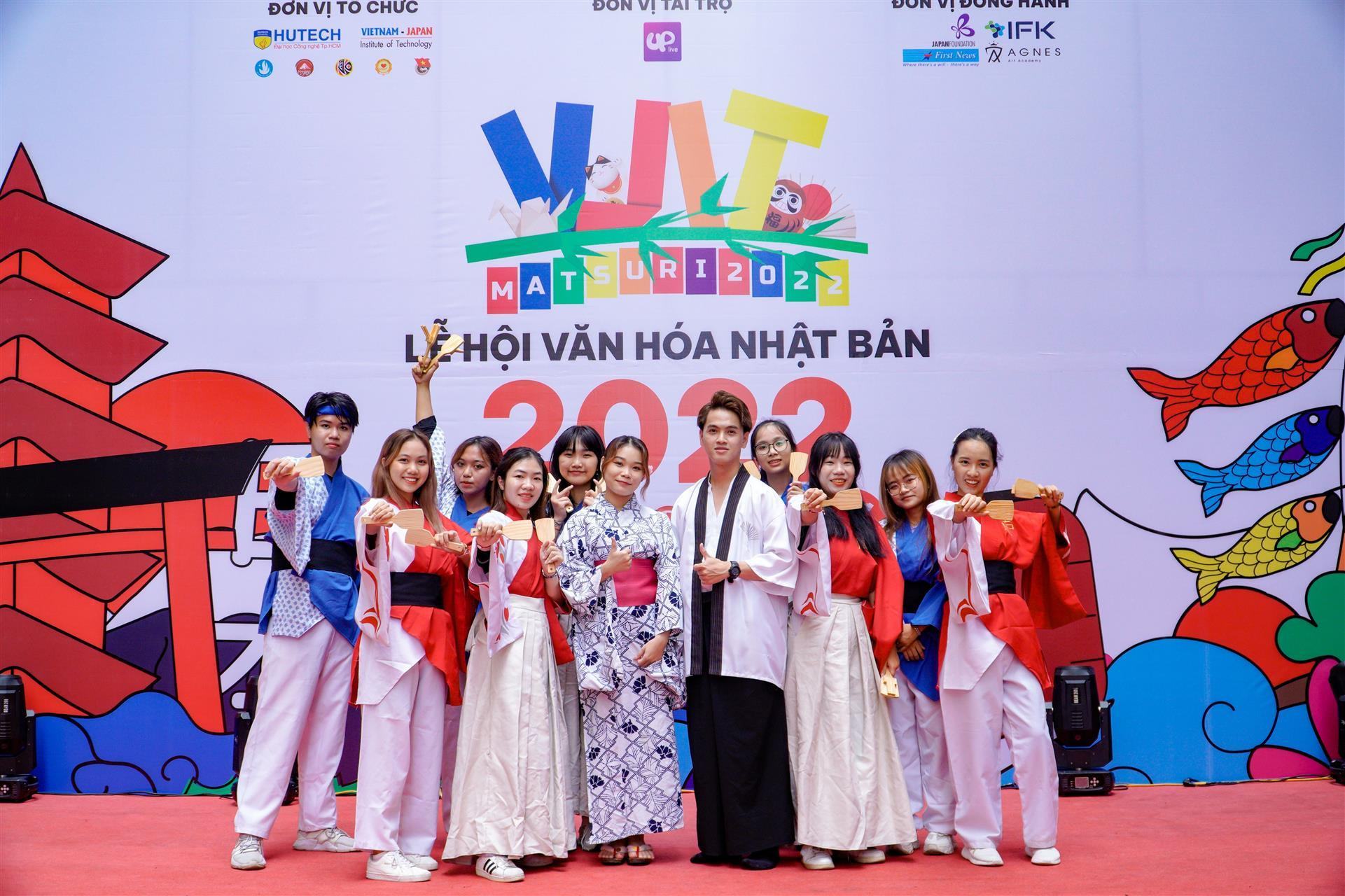 Sinh viên TP.HCM hào hứng trải nghiệm văn hóa Nhật Bản tại “VJIT MATSURI 2022”