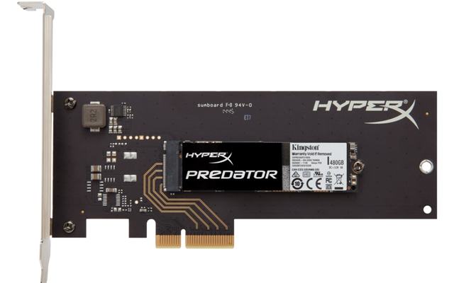 HyperX giới thiệu SSD PCIe hiệu năng cao