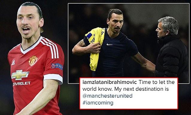 Ibrahimovic xác nhận: “Tôi sẽ đến MU”