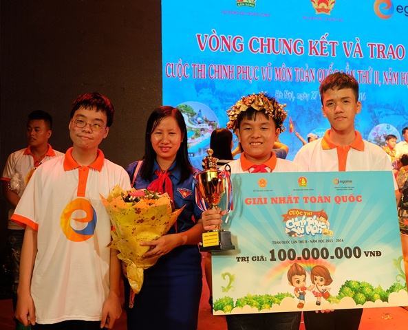 Học sinh Quảng Nam đoạt giải nhất cuộc thi “Chinh phục vũ môn” lần 2