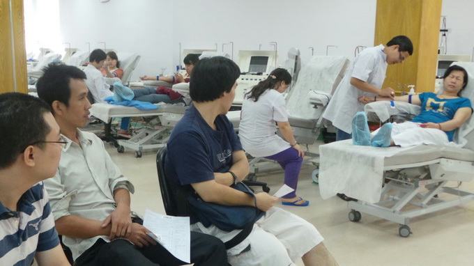 Hiến máu vì bệnh nhi ung thư