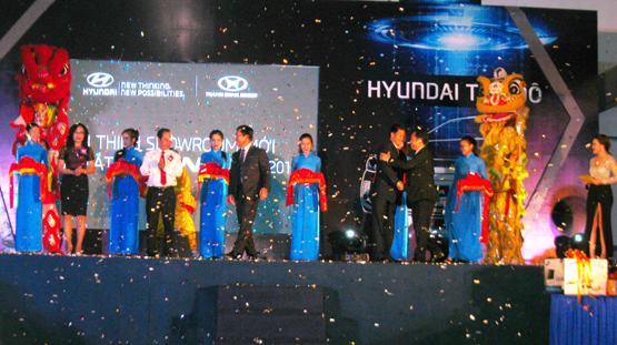 Showroom Hyundai Tây Đô đi vào hoạt động