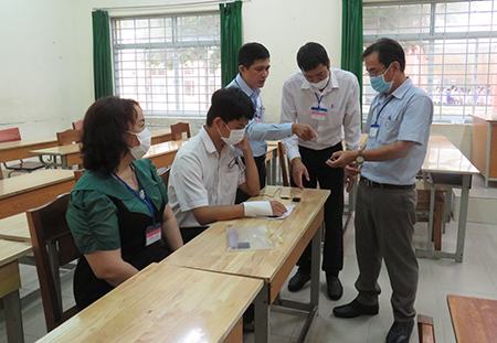 Ngày thi đầu tiên của Cần Thơ: An toàn, đúng quy chế