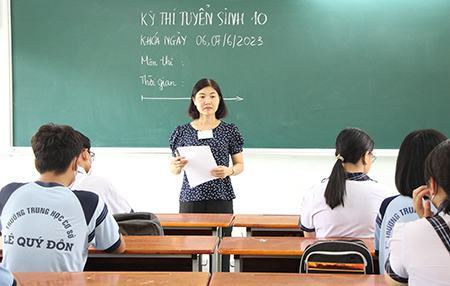 Hơn 96.000 thí sinh TP.HCM chính thức làm thủ tục đăng ký dự thi tuyển sinh 10