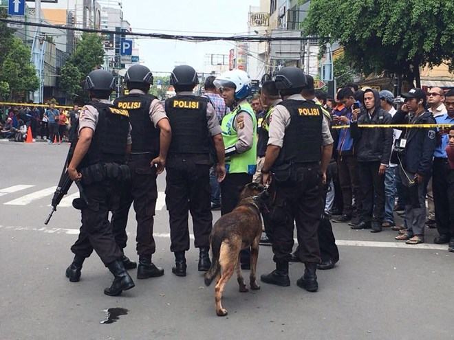 Indonesia: Nổ liên hoàn ở thủ đô Jakarta, 3 người thiệt mạng
