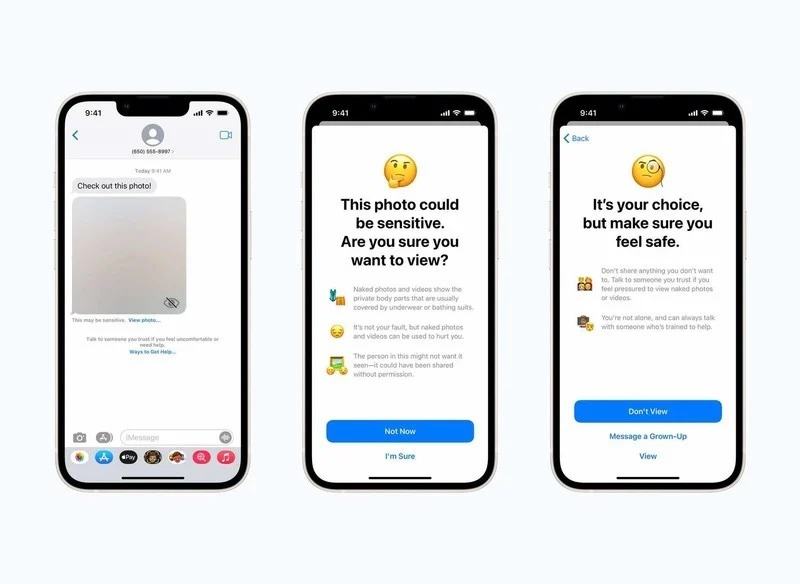 iOS 15.5 mở rộng tính năng ngăn trẻ gửi ảnh khỏa thân  - ảnh 1