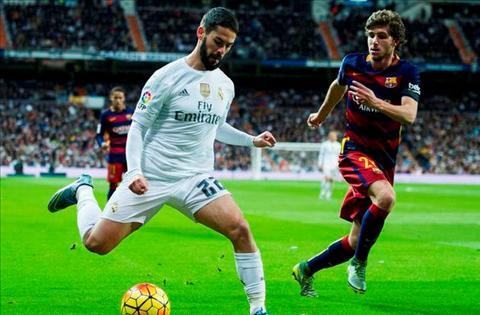 Isco bị treo giò 2 trận sau hành vi phi thể thao tại El Clasico