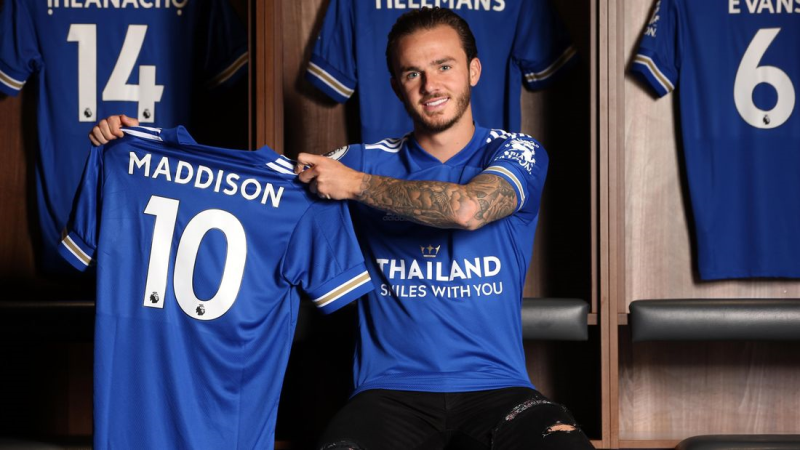 James Maddison ấn định tương lai