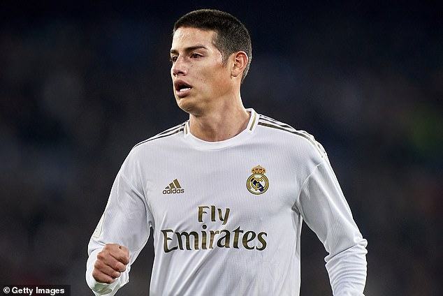 Real Madrids James Rodriguez set for stunning £13.5million move ...