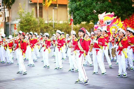 Đội nhạc kèn học sinh nhận kỷ lục Guinness