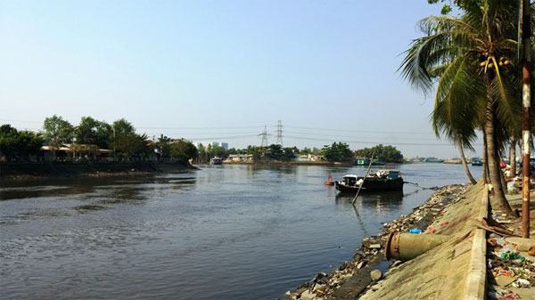 Cấm các phương tiện thủy lưu thông trên kênh Đôi