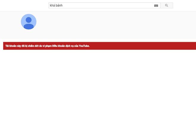 Kênh YouTube hơn 2 triệu lượt theo dõi của Khá BảnH biến mất - ảnh 1